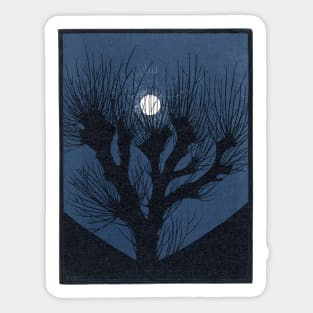 Full Moon Night Sticker